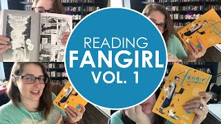 Reading Fangirl Vol 1 The Manga by Rainbow Rowell for the first time [upl. by Ahsitruc124]