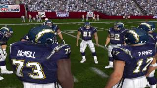 Madden NFL 2007 Super Bowl 50 Chargers vs Redskins [upl. by Carlock]