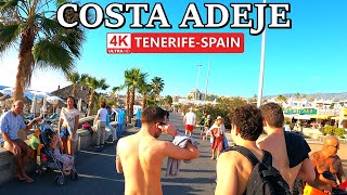 TENERIFE  COSTA ADEJE  See the Actual Appearance in Different Places ☀️ 4K Walk ● January 2024 [upl. by Anneehs]