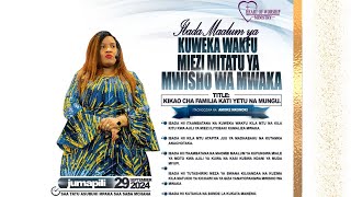 IBADA MAALUM YA KUWEKA WAKFU MIEZI MITATU YA MWISHO WA MWAKA 2024 [upl. by Rodina]