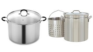 Top 6 Stainless Steel Stockpot [upl. by Indys]