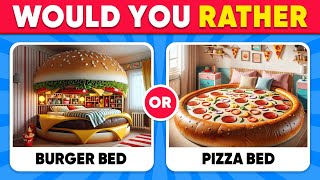 Would You Rather Luxury Life Edition 💎💸🍕🍔 Daily Quiz [upl. by Attekahs]