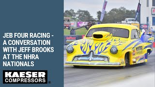 Interview with JEB Four Racing at the 2024 Virginia NHRA Nationals  Top Sportsman  Drag Racing [upl. by Menides]