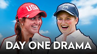 Dramatic comeback at Sunningdale 👏  Curtis Cup 2024 [upl. by Vanessa]