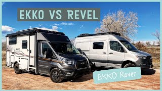 Comparing the Winnebago Ekko to the Revel  An Owners Perspective [upl. by Evilo521]