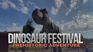 Amazing Animatronic Dinosaur Festival at Sweet Eats Farm [upl. by Aloysius]