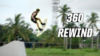 360 REWIND  WAKEBOARDING  HOW TO [upl. by Adidnac]