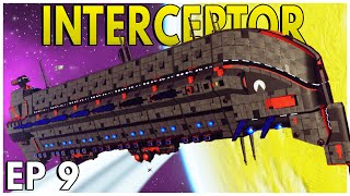 Getting a Sentinel Style Freighter in No Mans Sky Interceptor Ep 9 [upl. by Odrareve]