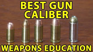 Best Gun Caliber For Self DefenseCartridge Highlights 380 9mm 40 45 10mm Weapons Education [upl. by Betthel]