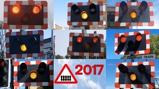 UK Level Crossings 2017 [upl. by Miko852]