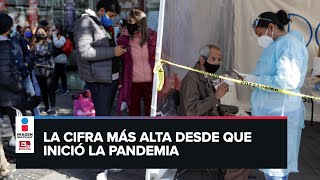 Reporte covid19 México registra 44 mil 187 contagios en un día 12 enero de 2022 [upl. by Anayek]