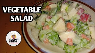 How to Make VEGETABLE SALAD  KUSINA NATIN [upl. by Gaiser]