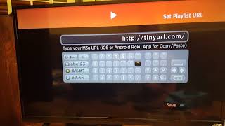 How to configure m3u playlist player for Roku IPTV [upl. by Kimbell563]