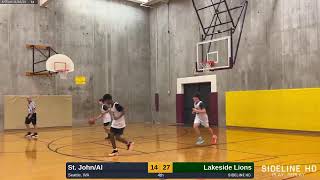 Lakeside Lions vs St JohnAl 20241110 [upl. by Nossaj]