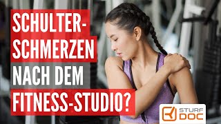 Schulterschmerz nach Kraftsport und Fitnessstudiobesuch Ursache und Therapieoptionen [upl. by Eibrad]