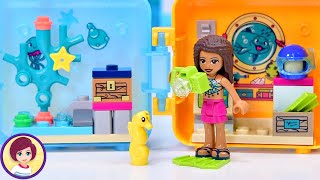 Lego Friends Andreas Summer Cube Build amp Review [upl. by Eirelav]