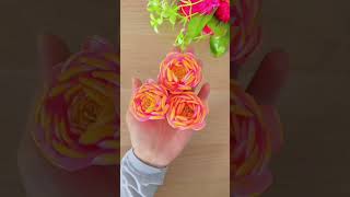 Ribbon Rose Flower Tutorial [upl. by Vargas]