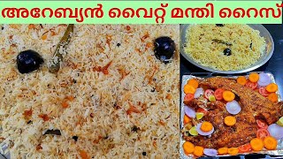 Mandi Rice Recipe Malayalam  Plain Mandi Rice  Arabian Mandi Rice  KITCHEN PALAZZO [upl. by Barthelemy]