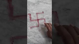 How can draw perfect swastik [upl. by Chaves]