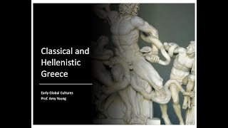 Classical amp Hellenistic Greece Context Lecture [upl. by Fruma]