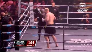 GLORY 11 Superfight Series Sergei Kharitonov vs Daniel Sam [upl. by Nnylarac]