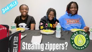 NIKE ELITE ZIPPERS  MUKBANG  IM PROTECTIVE  ❤️ [upl. by Shaner]