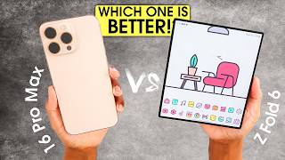 The HONEST TRUTH iPhone 16 Pro Max vs Galaxy Z Fold 6 [upl. by Shien]