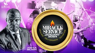 JANUARY 2024 MIRACLE SERVICE WITH APOSTLE JOSHUA SELMAN  28I 01I 2024 [upl. by Yrral]