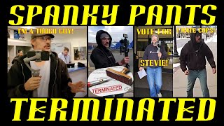 Frauditor Stevie Boy AKA Spanky Pants Has YouTube Channel Terminated [upl. by Hercules]