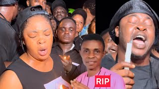 IN THE SPIRIT OF PRAYER ACTRESS BIDEMI KOSOKO RAISE EYEBROWS AS SHE PRAY SISI QUADRI CANDLE LIGHT [upl. by Eissat]