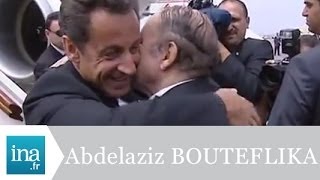 Abdelaziz Bouteflika reçoit Nicolas Sarkozy en Algérie  Archive INA [upl. by Fidole207]