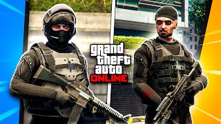 COMO FAZER 3 TRAJES POLICIAIS NO GTA 5 Online [upl. by Ymirej]