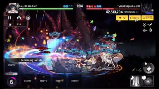 CounterSide Global Tyrant Gigas Lv15 EXTRA 35s left [upl. by Oruasi]