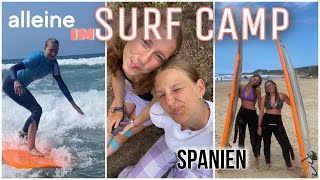 Ich war alleine im Surf Camp  surfen lernen [upl. by Prober843]