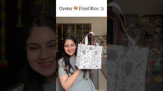 Oyster Mushroom fried rice in 10 minutes Get the lunch bag from theClassyKitchenshop [upl. by Kerri]