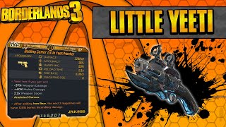 Borderlands 3  Little Yeeti Legendary Weapon Guide Throw Your Enemies [upl. by Aihtenak857]