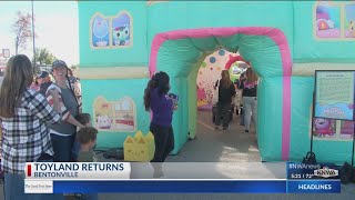 Walmart hosts Toyland in Bentonville [upl. by Elvie]