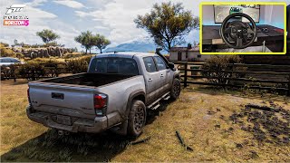 2019 Toyota Tacoma TRD PRO Gameplay  Forza Horizon 5 with Thrustmaster T300RS [upl. by Hennahane]