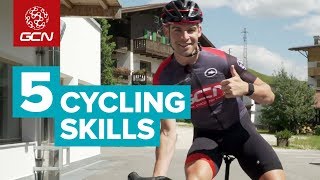 5 Cycling Skills You Can Learn Anywhere  GCNs Pro Cycling Tips [upl. by Keviv]