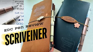 Scriveiner EDC Fountain Pen Review  Bronze and Copper [upl. by Aryc913]