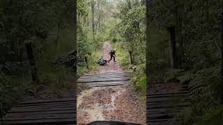 CFMOTO 450MT IBEX Offroad goes WRONG Unplanned Torture Test CRASHES amp Flooded Creeks [upl. by Hanoy]