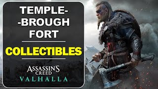 Templebrough Fort Wealth Treasure Chest amp Book of Knowledge Assassins Creed Valhalla Collectible [upl. by Razatlab273]