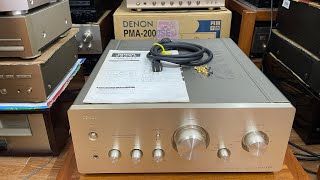 Ampli Denon PmaS10II zin đẹp xuất sắc catalog dây nguồn zin Gọi e Trí 0903747111 [upl. by Alisha348]