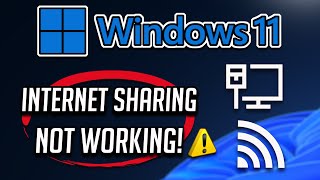 FIX Internet Connection Sharing Not Working in Windows 1110 [upl. by Phira]