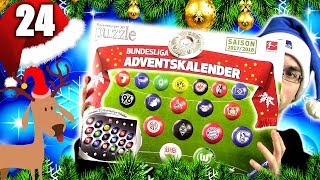 RAVENSBURGER BUNDESLIGA 1718 3D Puzzle Adventskalender  Türchen 24 [upl. by Bernadina]