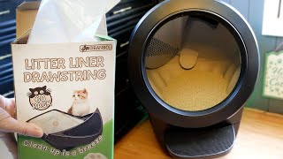 Dranbol Litter Robot 3 amp 4 Poop Bags  Test amp Review [upl. by Shreve]