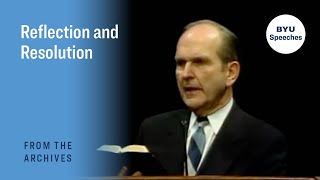 Reflection and Resolution  Russell M Nelson [upl. by Hermione]