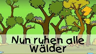 Nun ruhen alle Wälder  Die besten Schlaflieder  Kinderlieder [upl. by Romina]