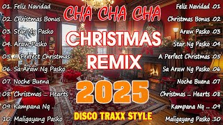 CHRISTMAS SONGS MEDLEY DISCO 2024  DJ REMIX  DISCO TRAXX [upl. by Niatsirhc]