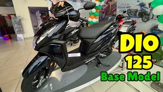 All New Honda DIO 125 Standard Full Review Video  Honda Dio 125 BASE MODEL  Jaipur [upl. by Ayifa]